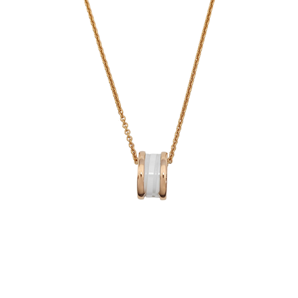 B.ZERO1 18k Rose Gold Necklace