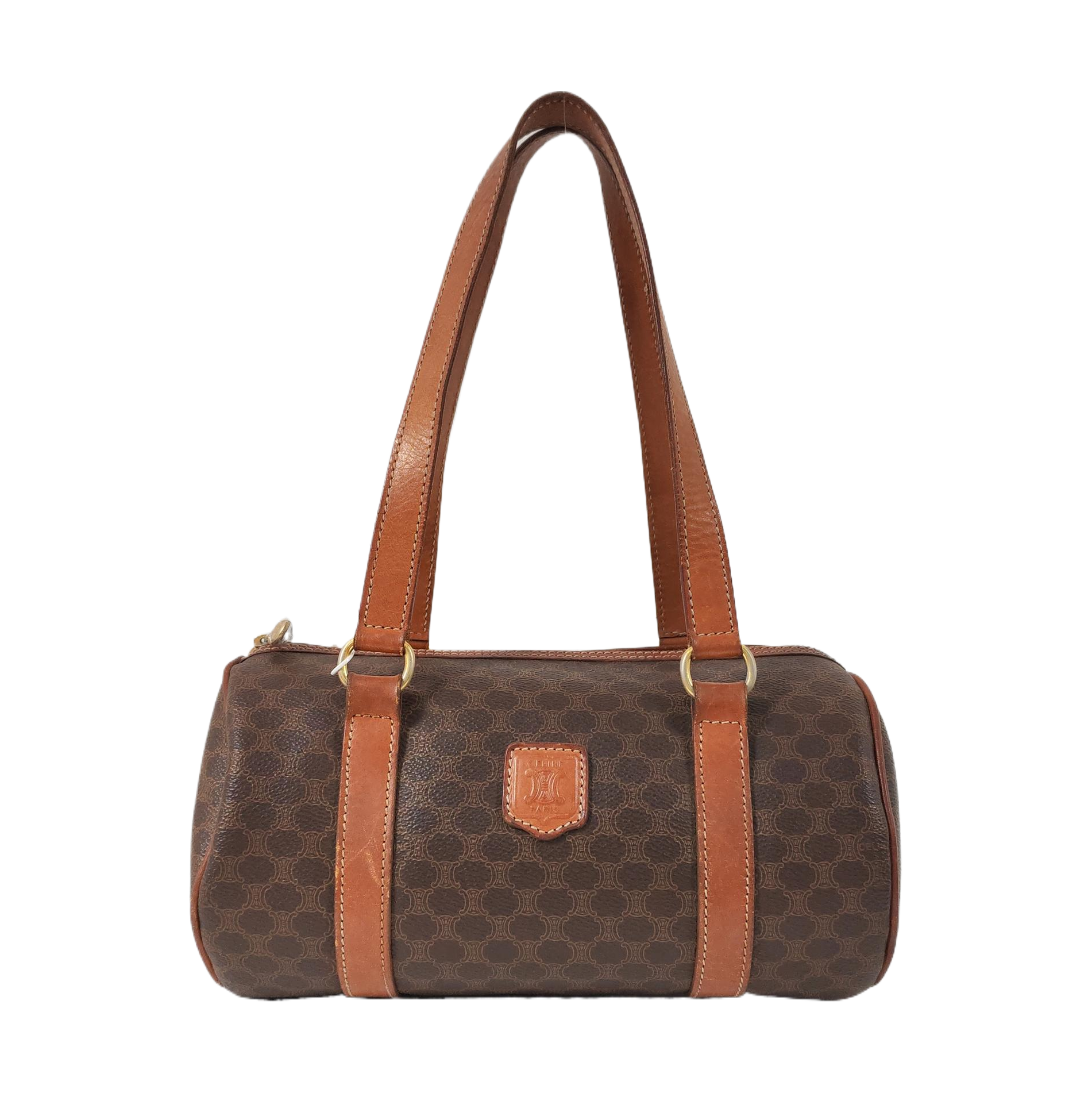 MACADAM BOSTON Coated Canvas Brown
