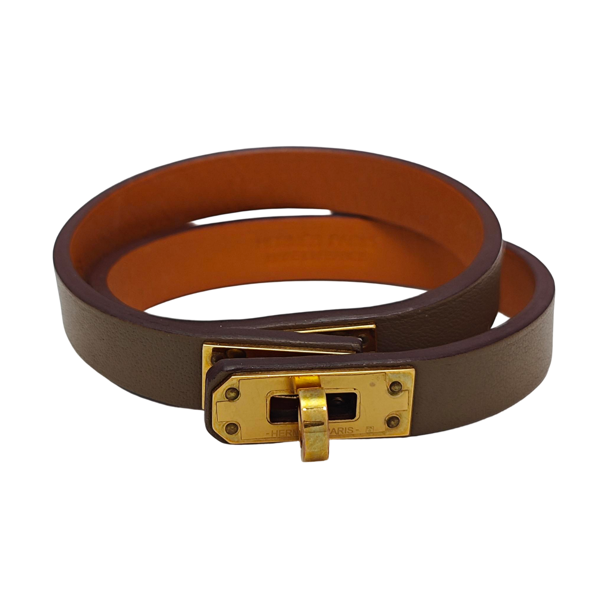 Kelly Metal Brown Bangle
