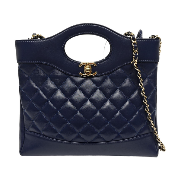 CHANEL 31 Quilted Lambskin Blue