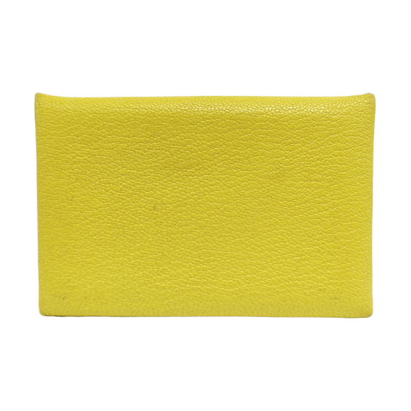 Calvi Chèvre Mysore Yellow Card Holder