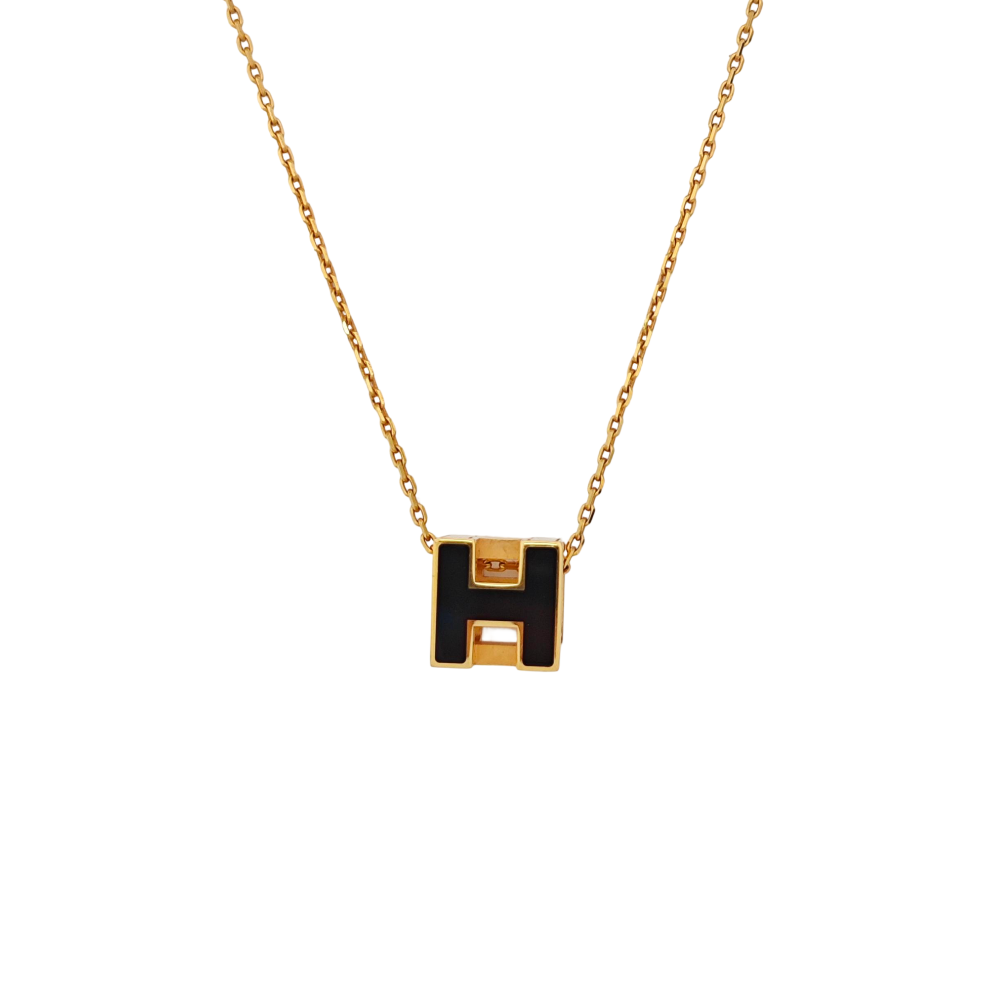 Cage D'h Metal Gold Necklace