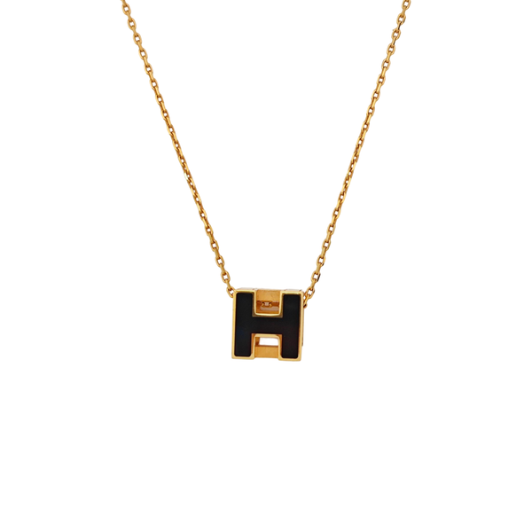 Cage D'h Metal Gold Necklace