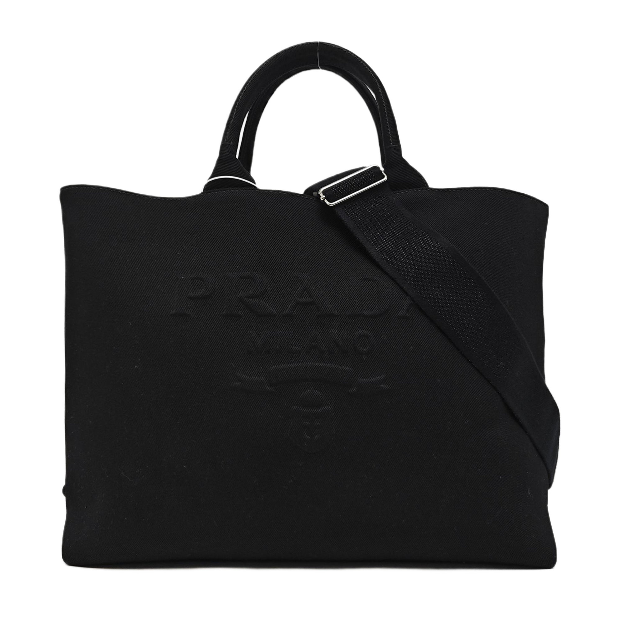 Fabric Tote Bag Black
