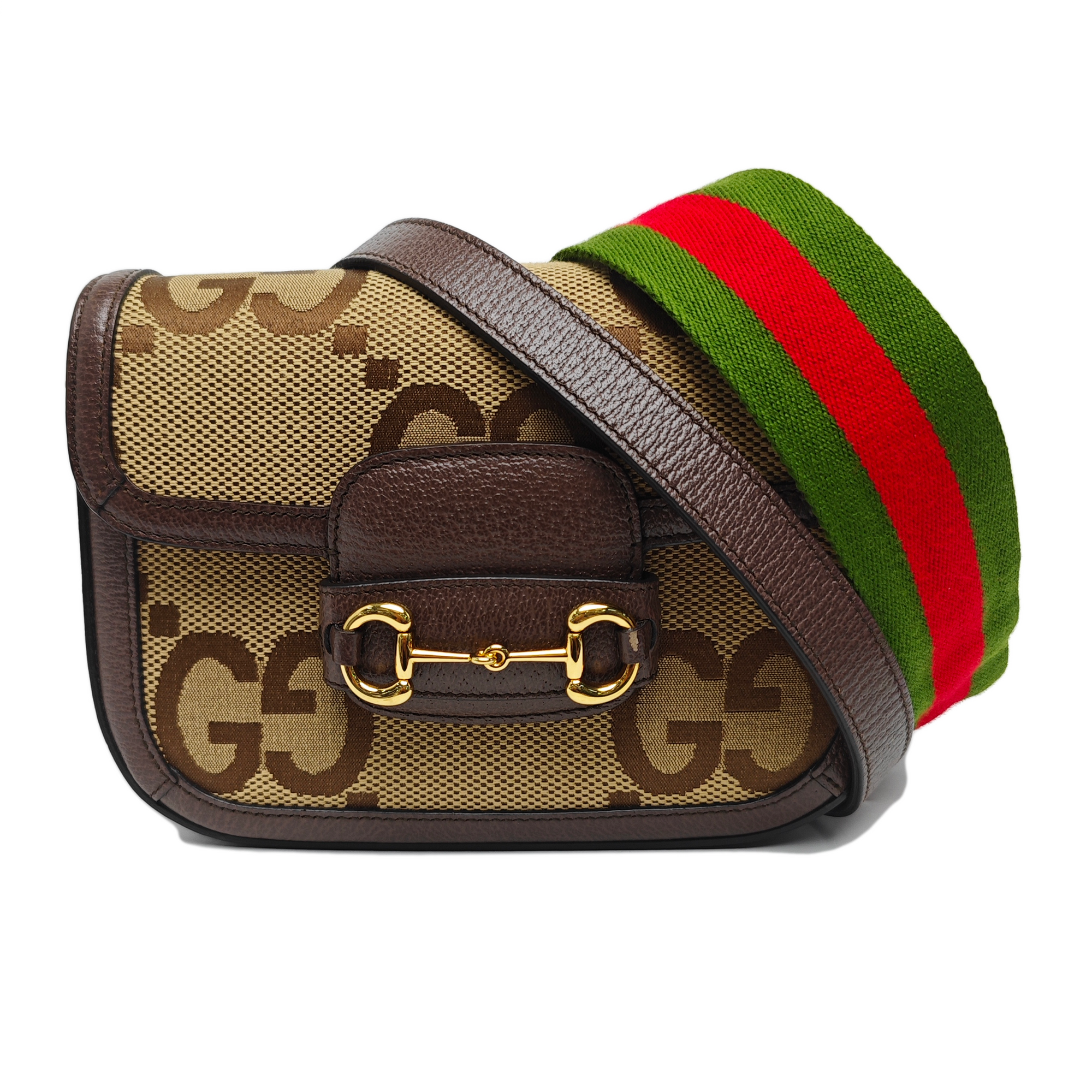 Horsebit 1955 Mini Monogram Canvas Beige