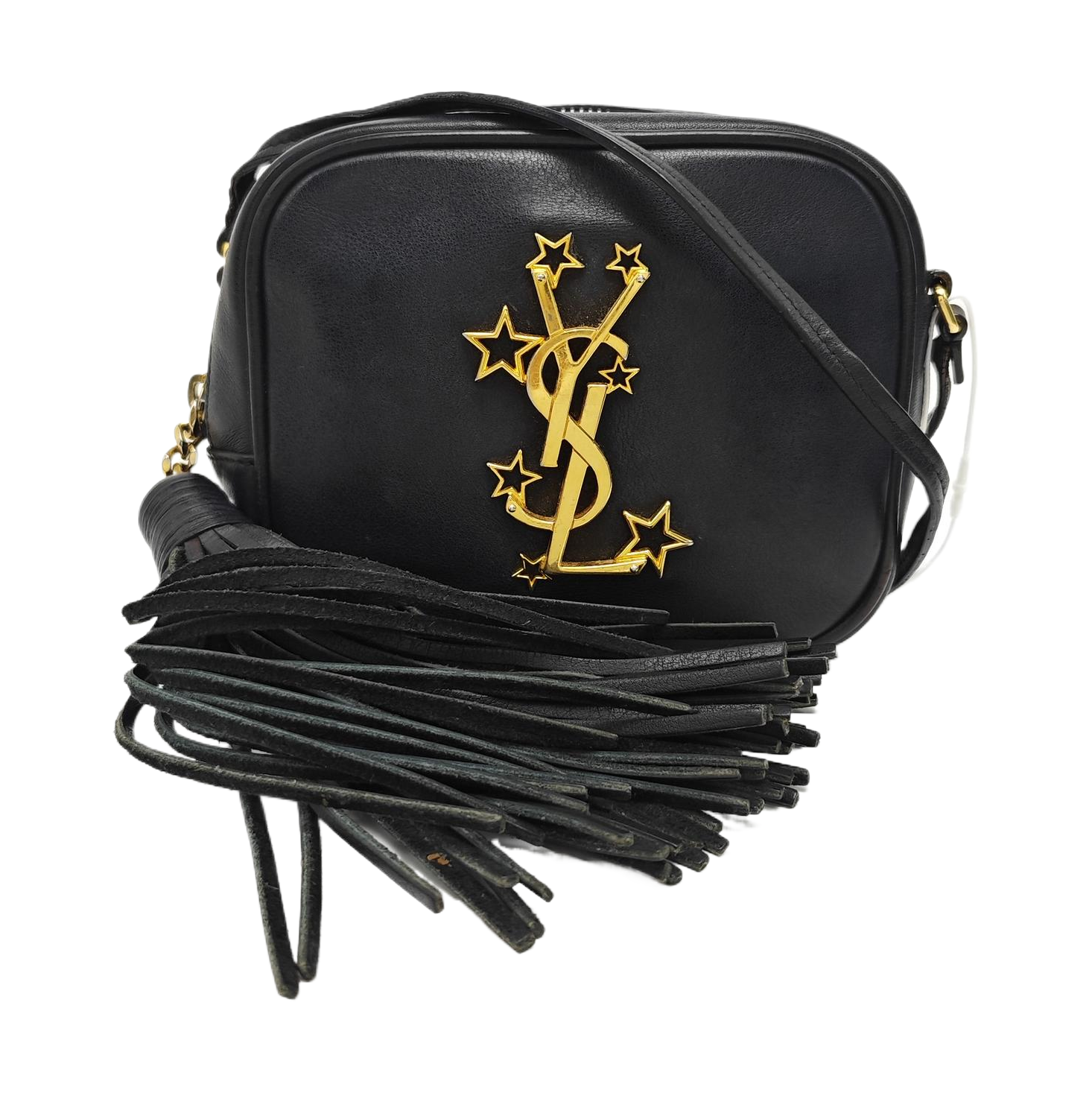 Calfskin Shoulder Bag Black