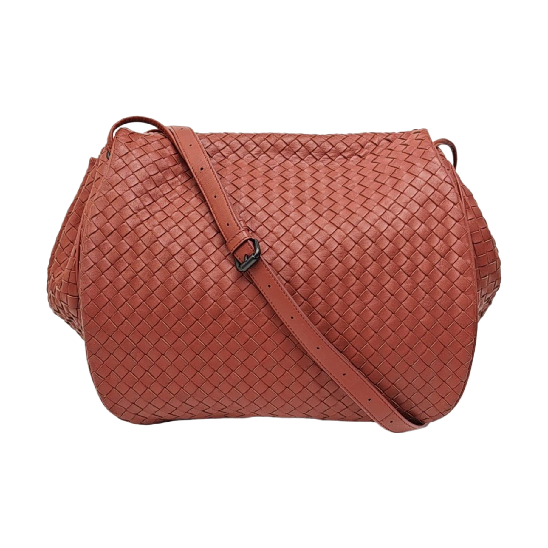 Calfskin Shoulder Bag Red