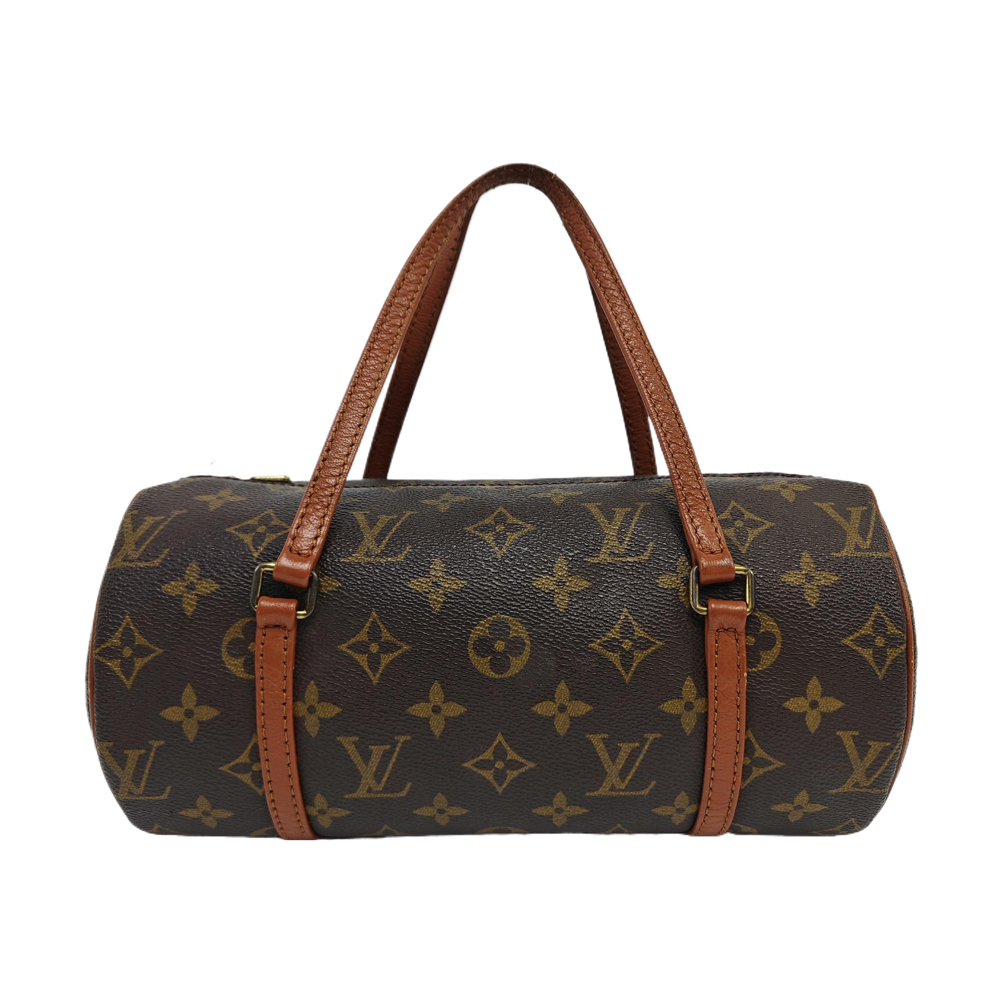PAPILLON 26 Monogram Coated Canvas Brown