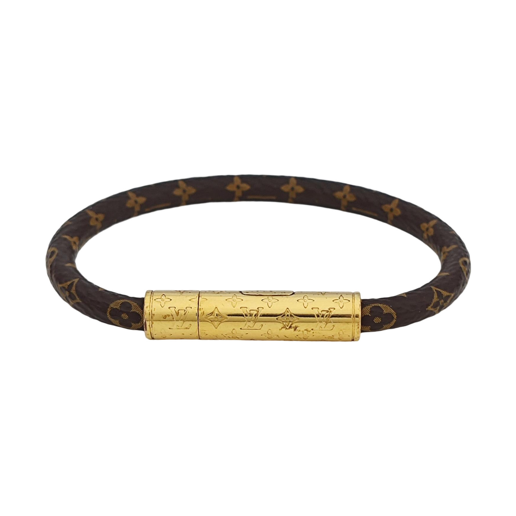 CONFIDENTIEL Metal Brown Bangle
