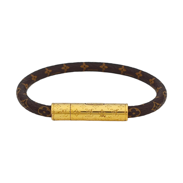 CONFIDENTIEL Metal Brown Bangle