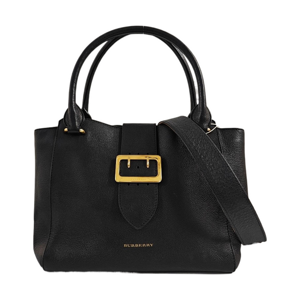 Buckle Small Calfskin Black