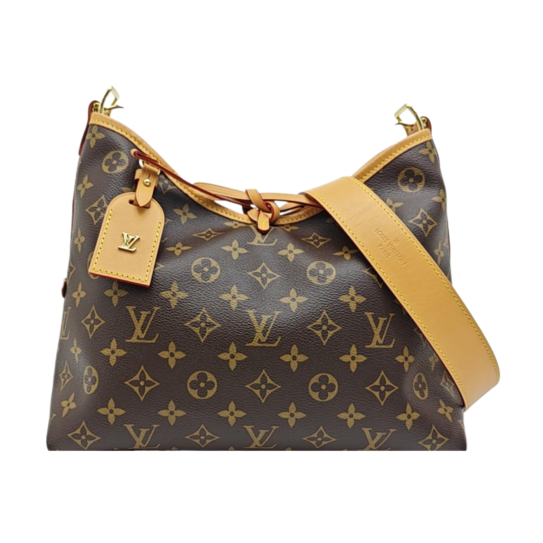 CARRYALL PM Monogram Coated Canvas Brown