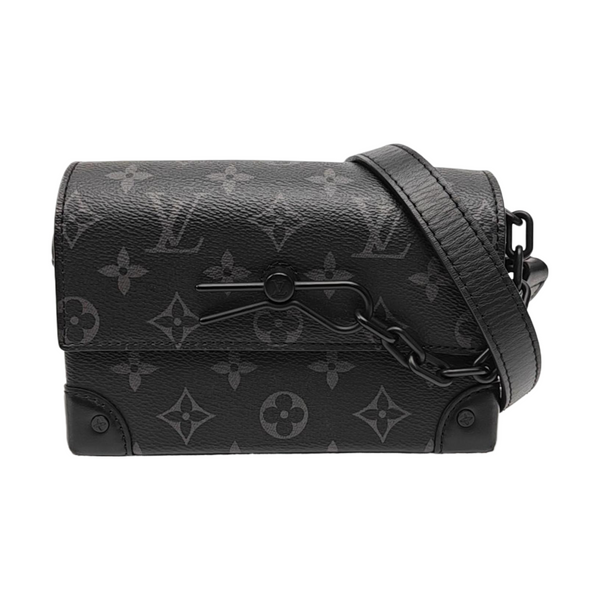 STEAMER Mini Monogram Coated Canvas Black