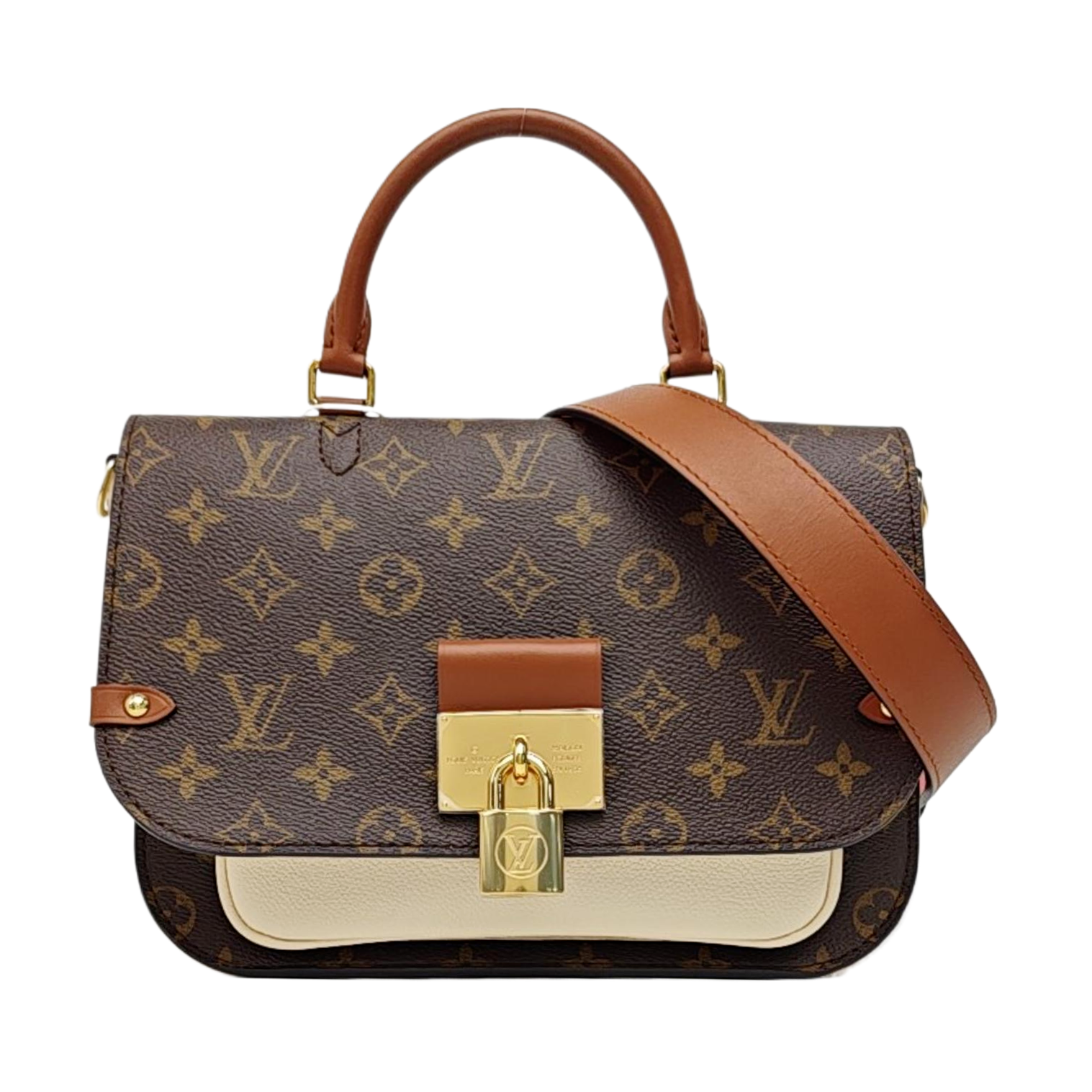 VAUGIRARD Monogram Coated Canvas Brown