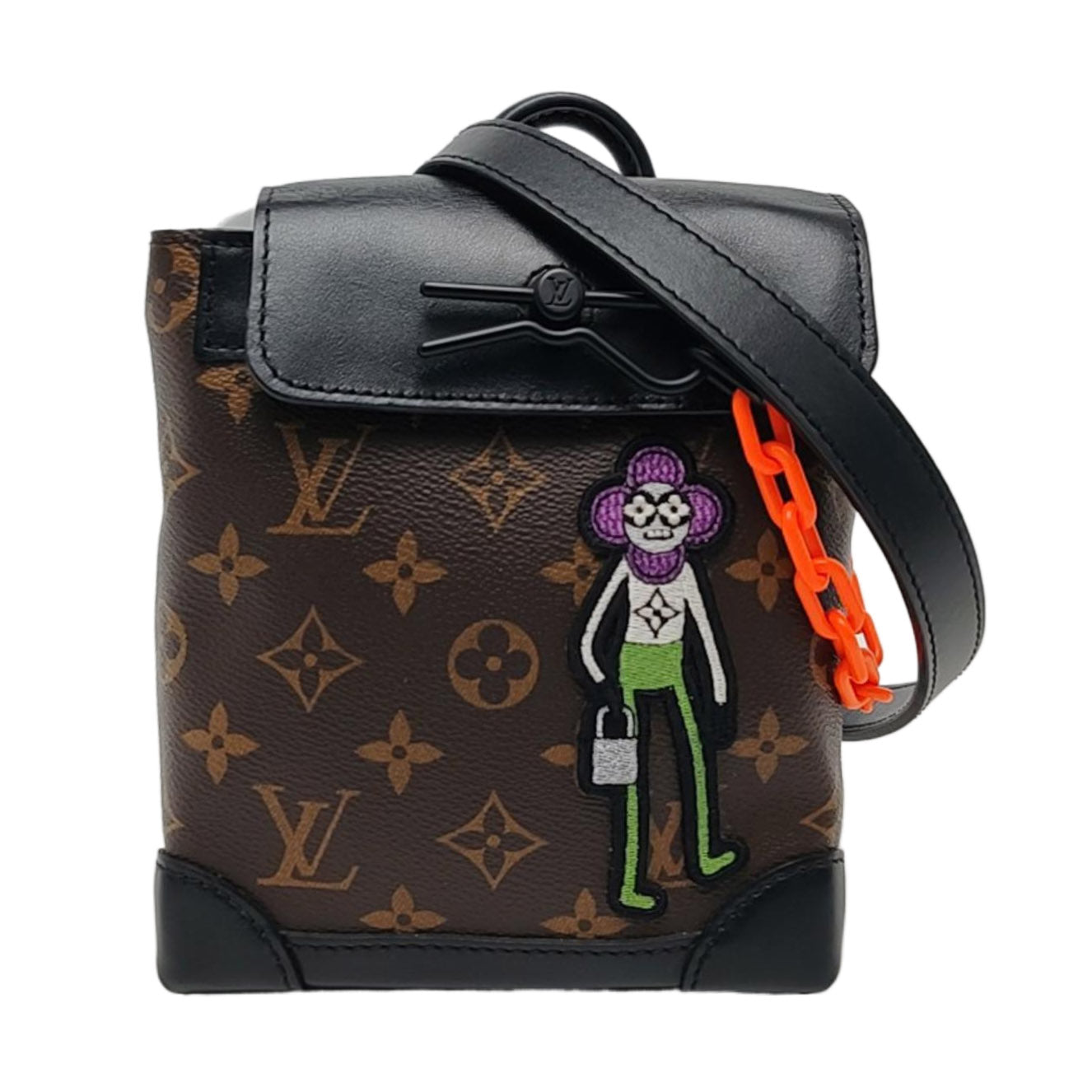 STEAMER Extra Small Monogram Coated Canvas Brown