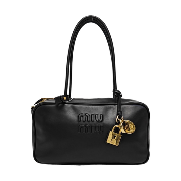Beau Medium Calfskin Black
