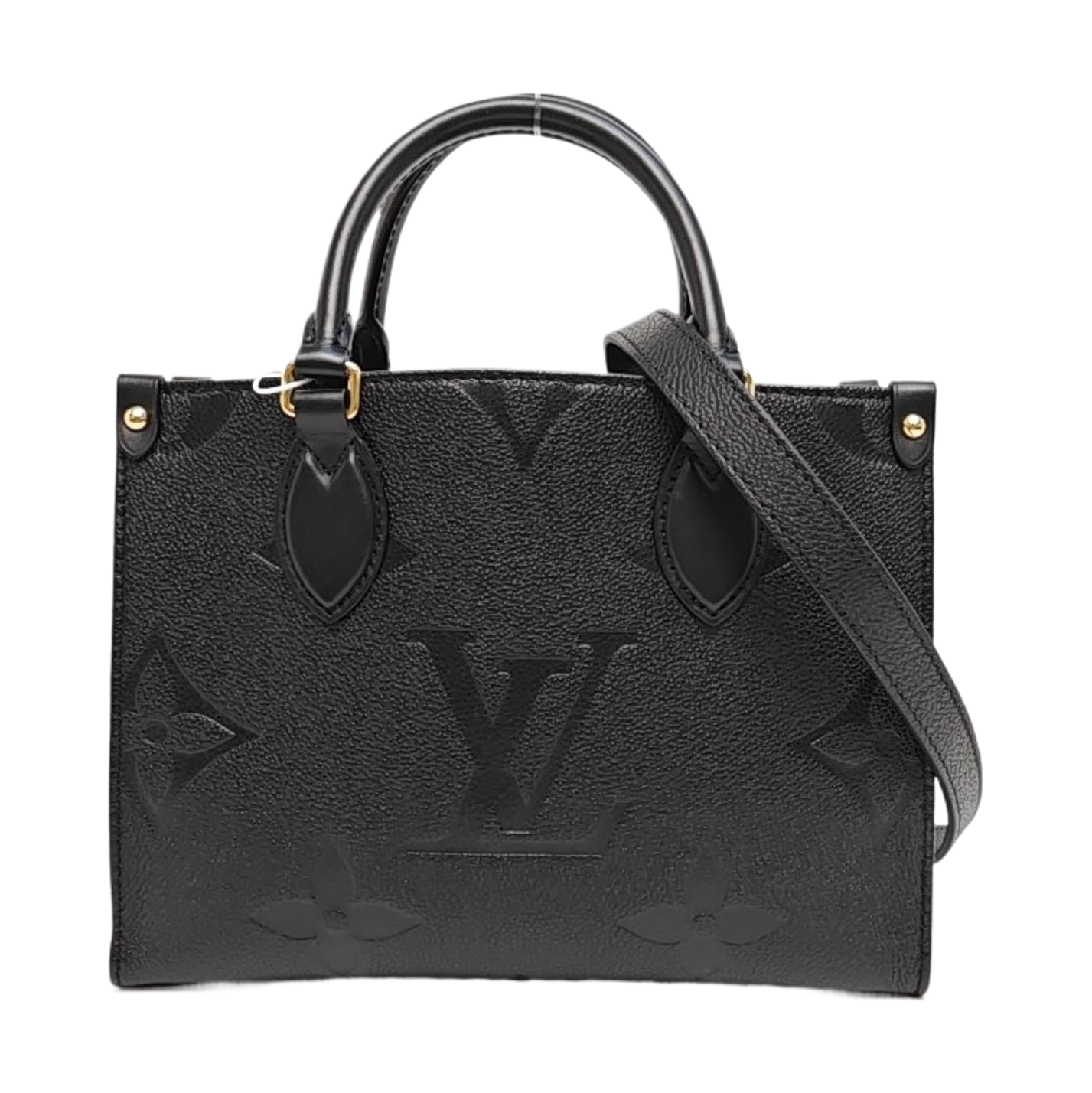 ONTHEGO PM Monogram Calfskin Black