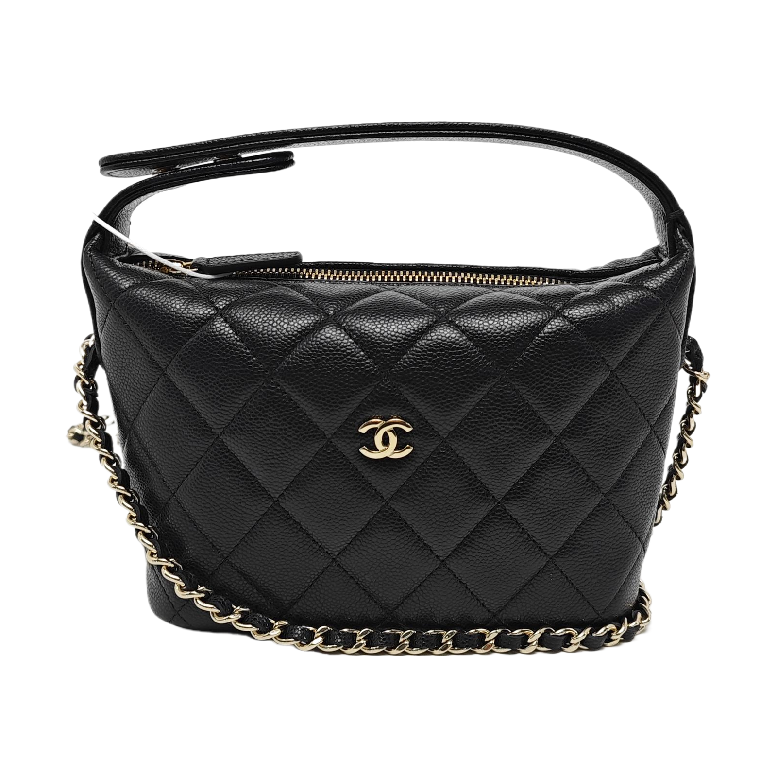 HOBO Quilted Grained Calfskin Black