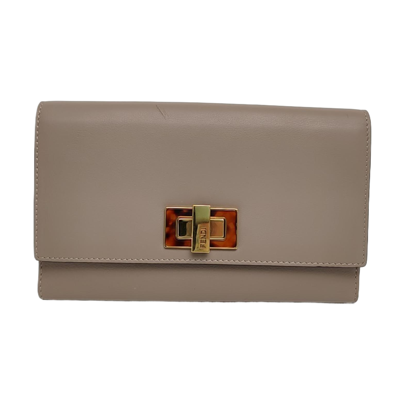 Calfskin Wallet Gray