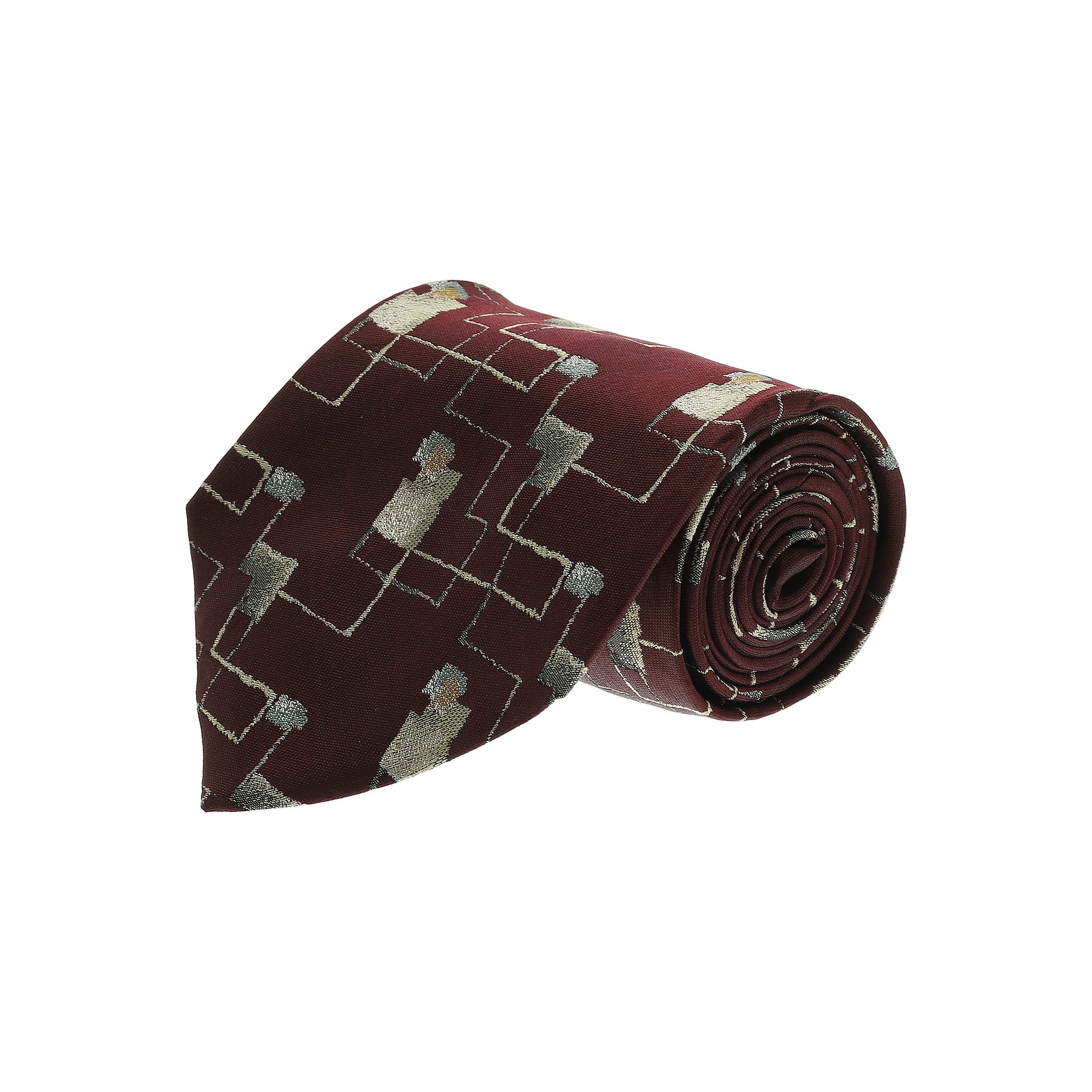 Red Silk Tie