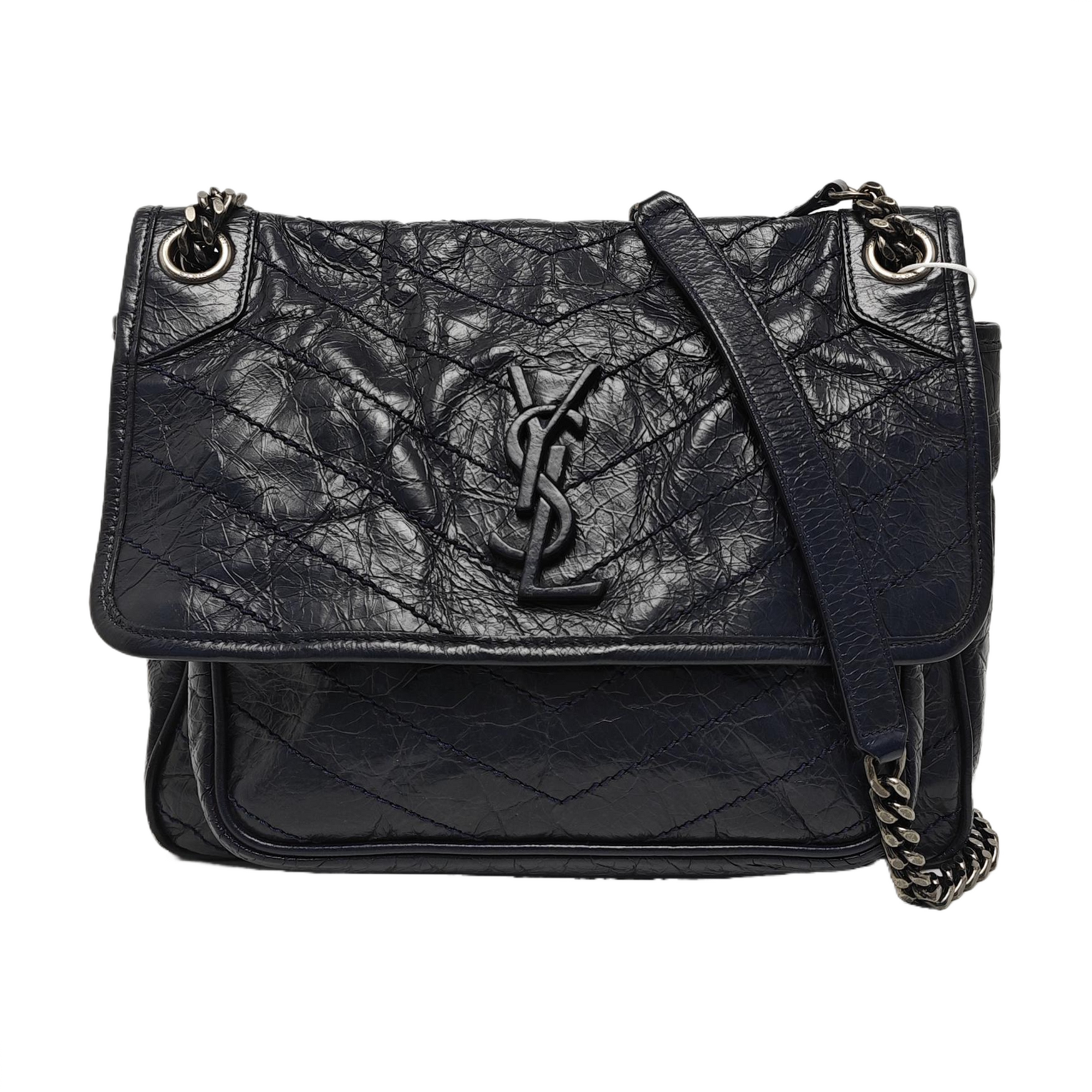 NIKI Medium Calfskin Blue