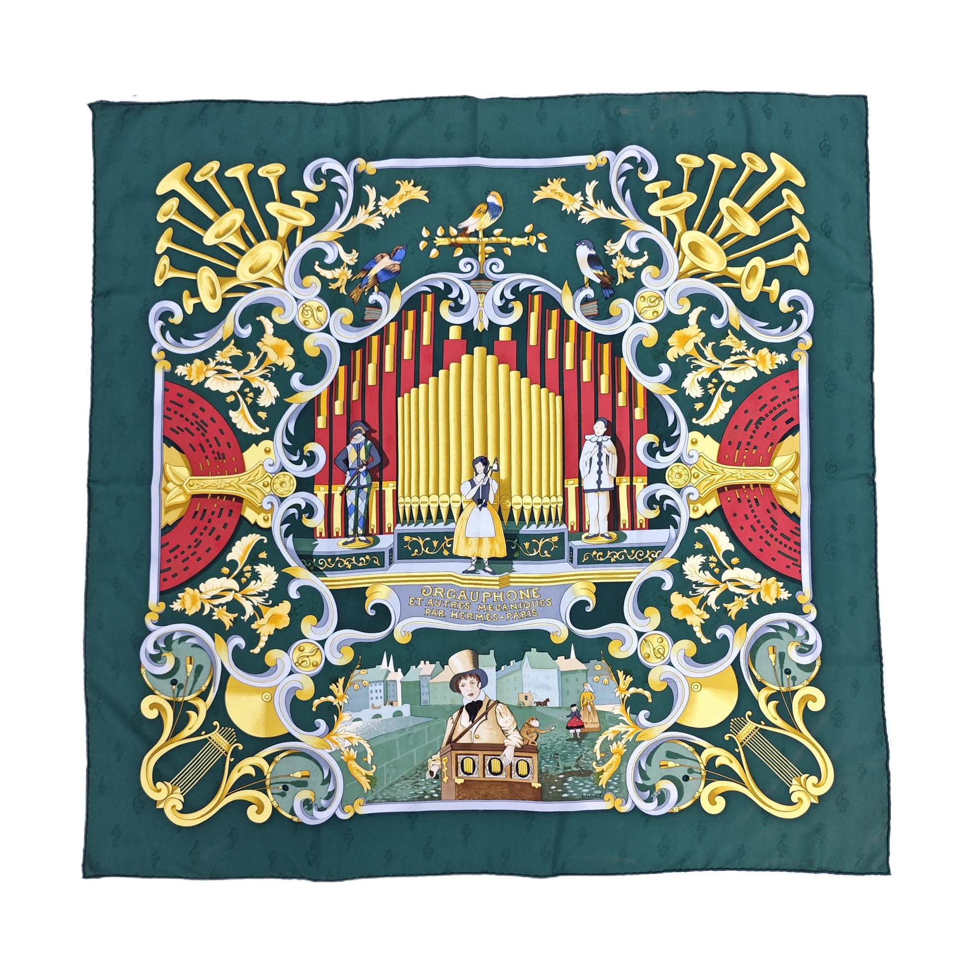 Mulberry Silk Silk Scarf Green