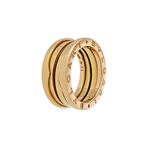 B.ZERO1 18k Rose Gold Ring EU 52