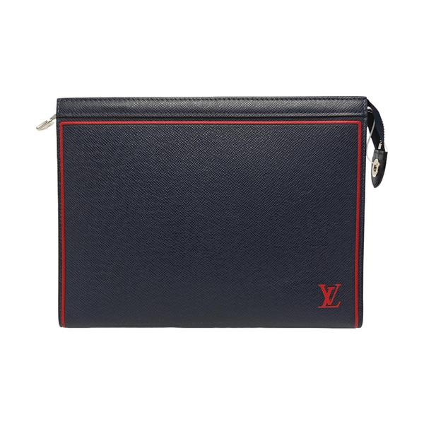 Pochette Voyag MM Calfskin Blue