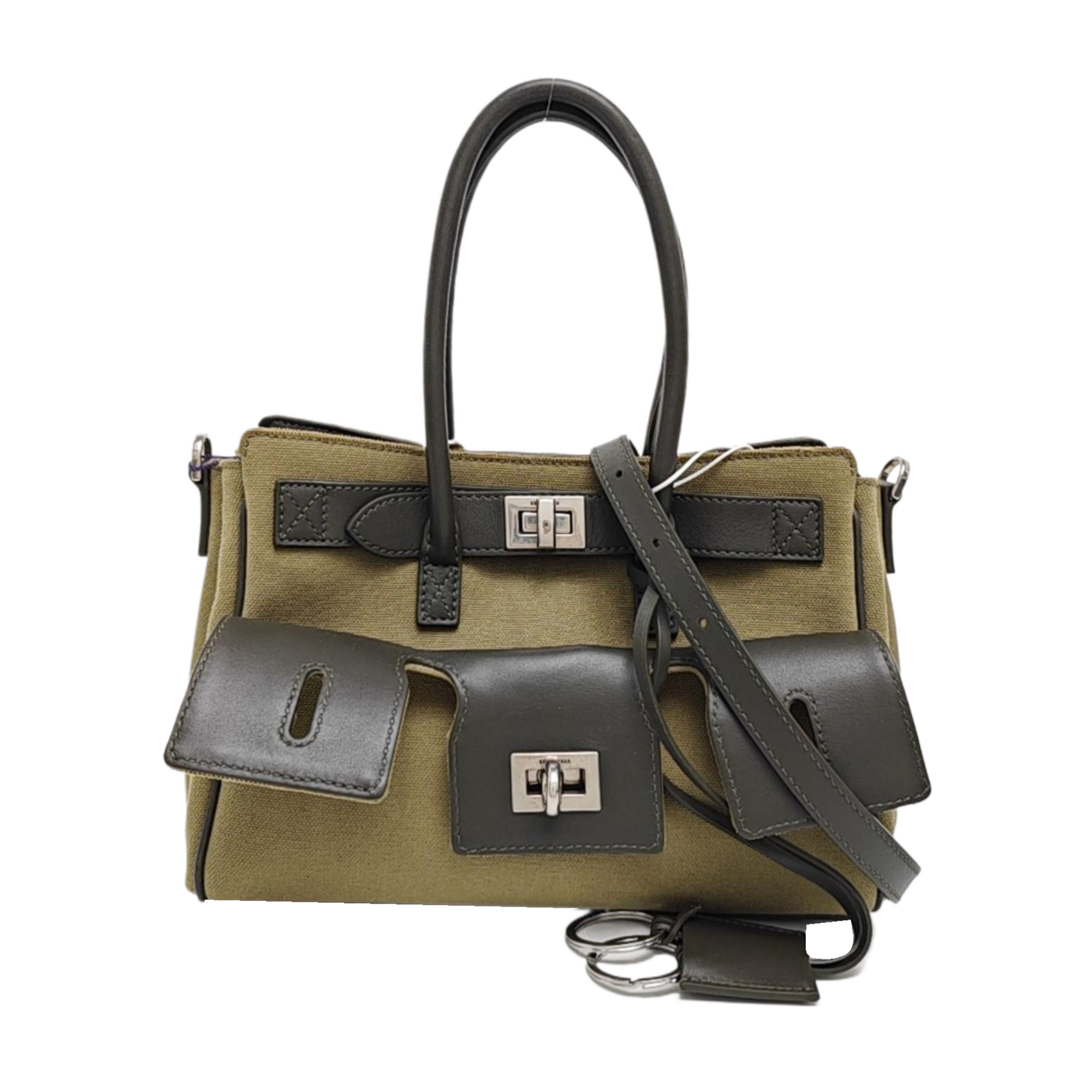Canvas Shoulder Bag Green