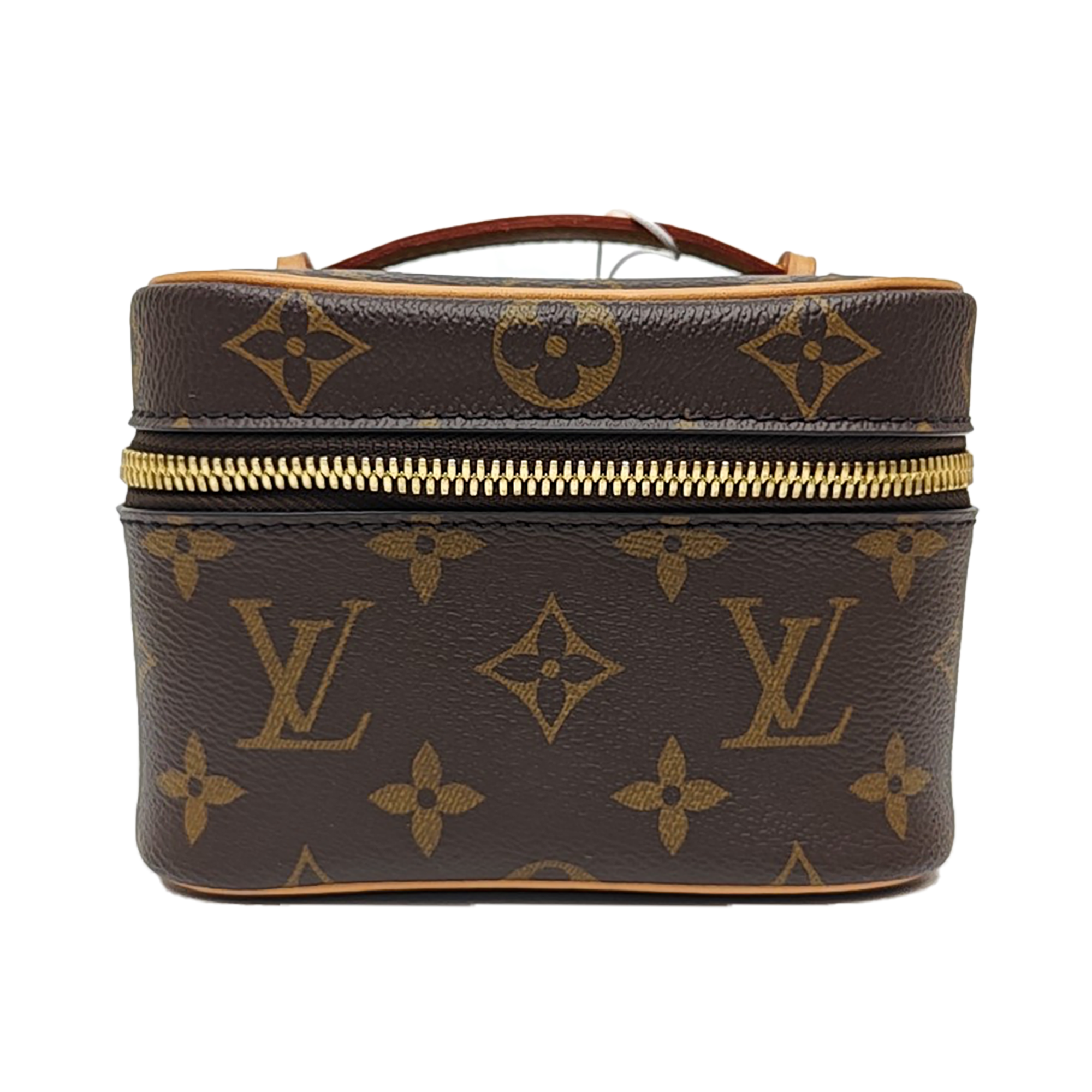 NICE Super Mini Monogram Coated Canvas Brown