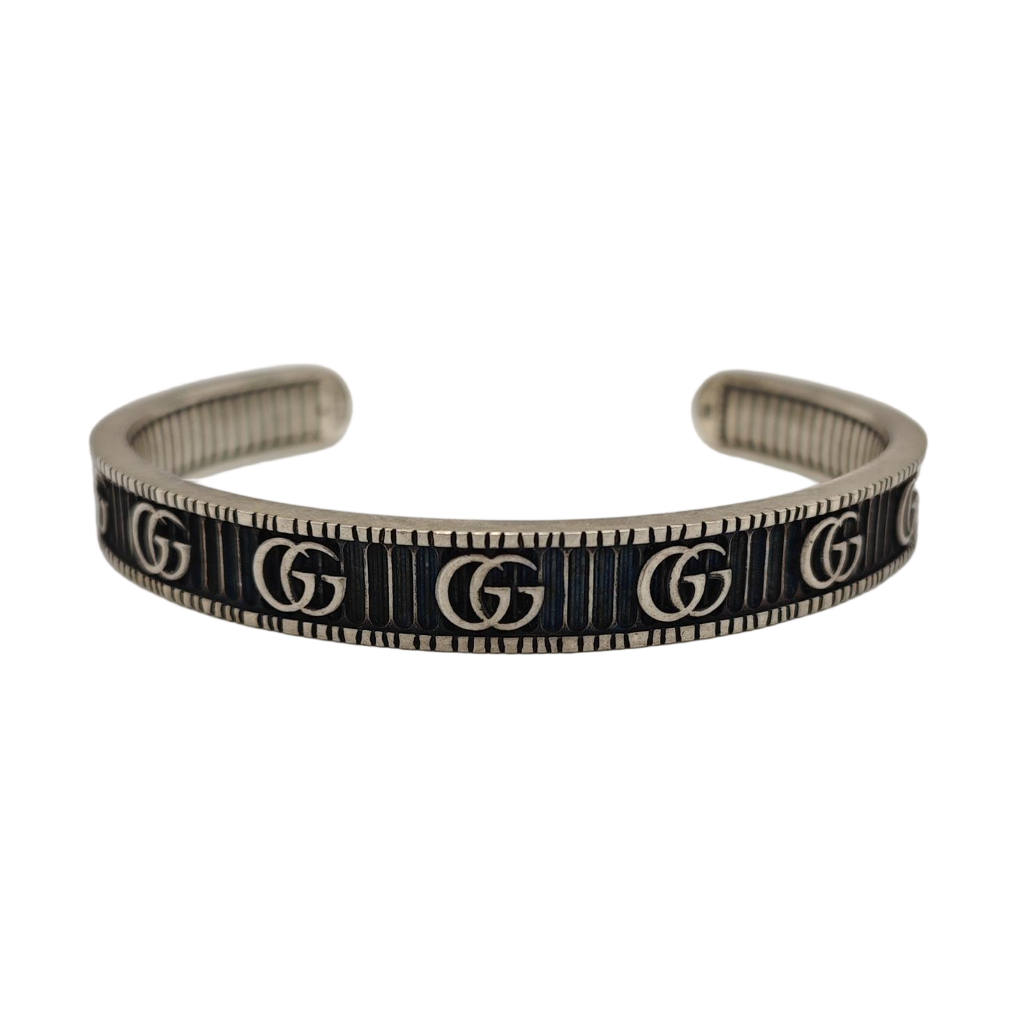GG Running 925 Sterling Silver Bangle