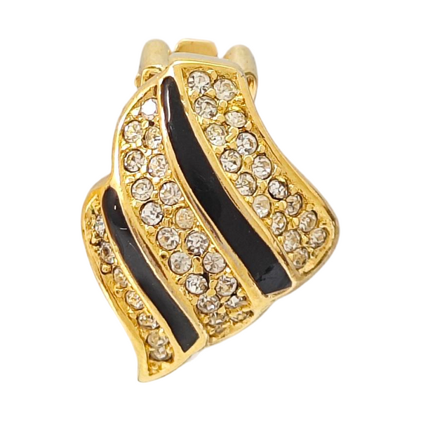 Metal Gold Clip On Earrings