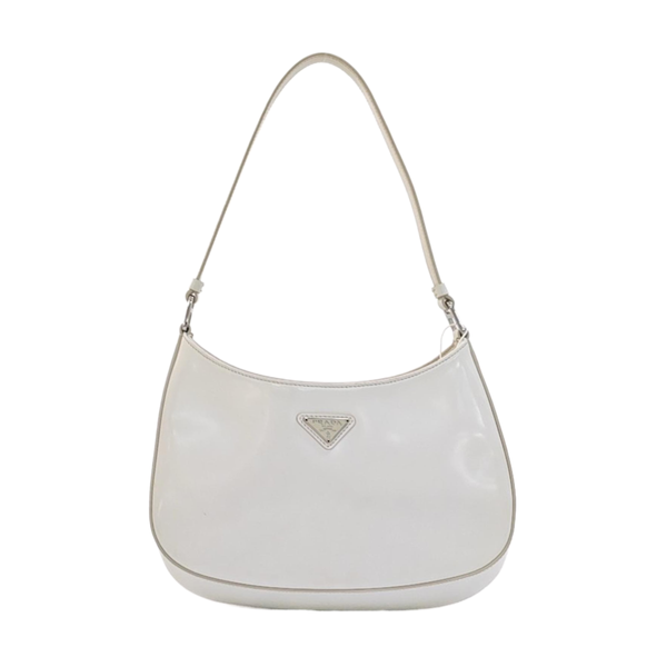 Cleo Saffiano Calfskin White