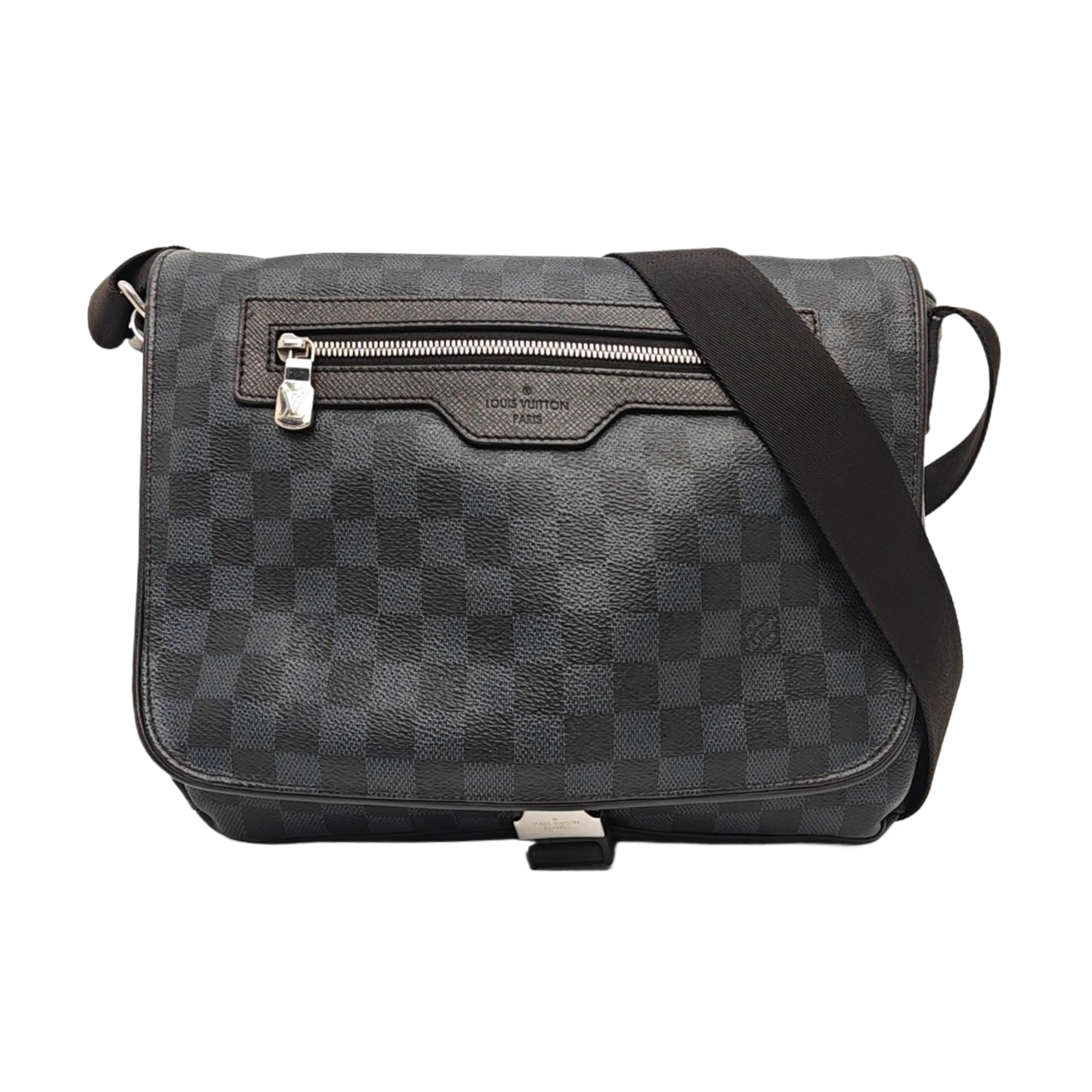 MATCHPOINT Damier Coated Canvas Blue