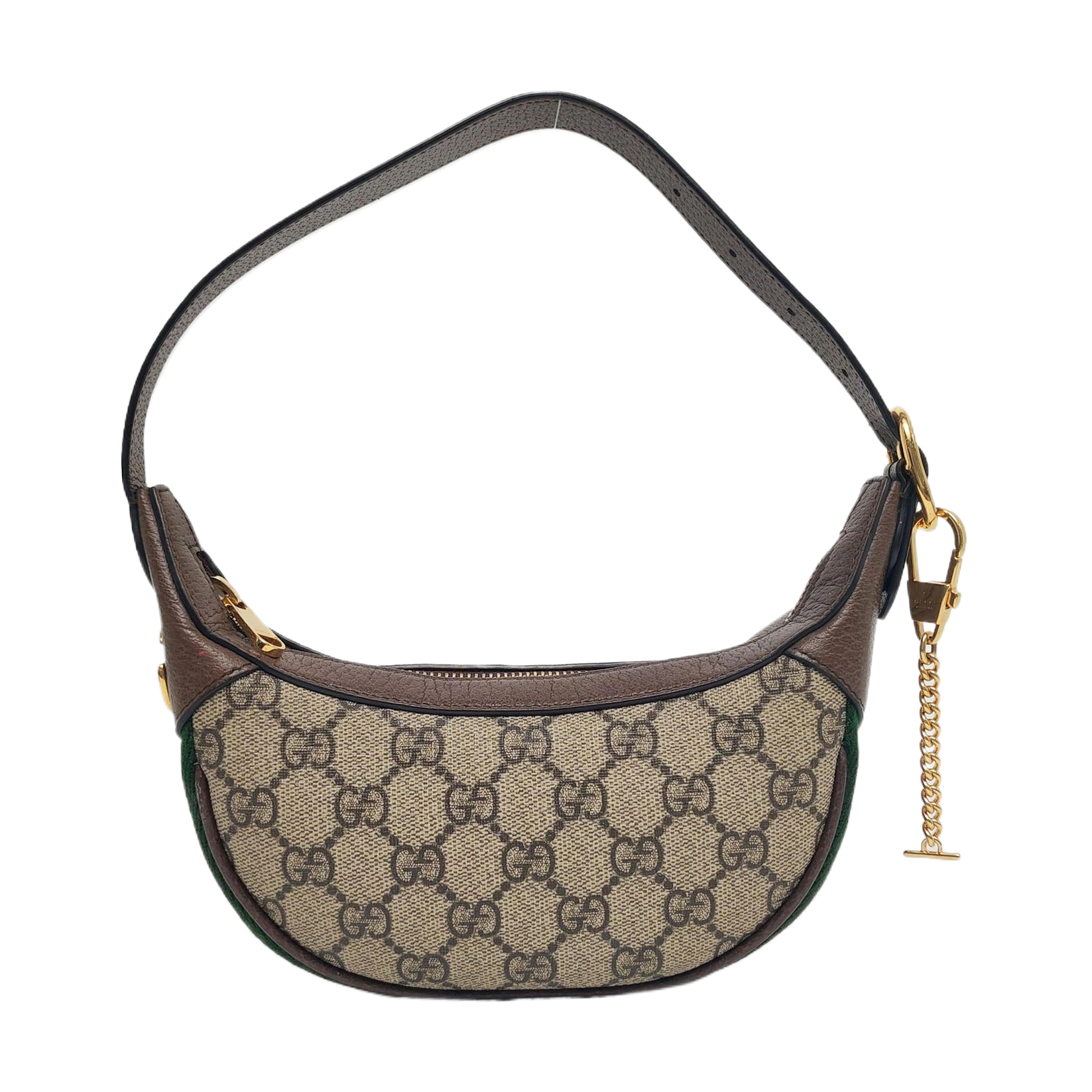 Ophidia Mini Monogram Coated Canvas Beige