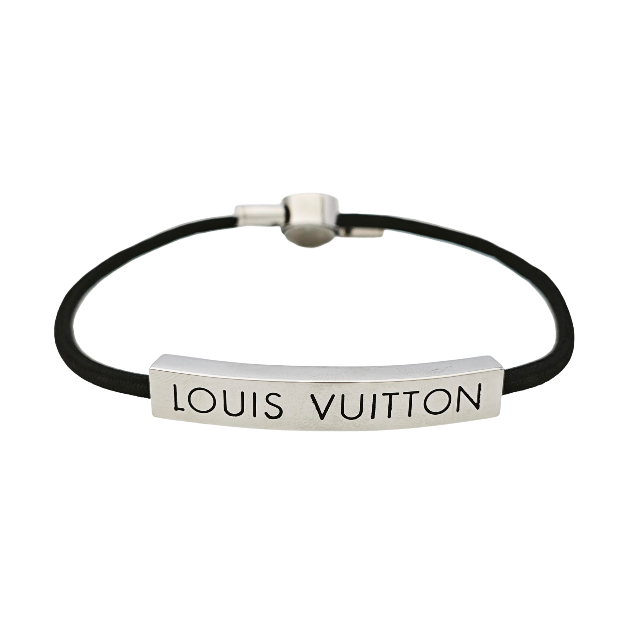 SPACE LV Fabric Black Bracelet