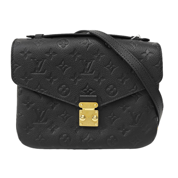 MÉTIS MM Monogram Calfskin Black