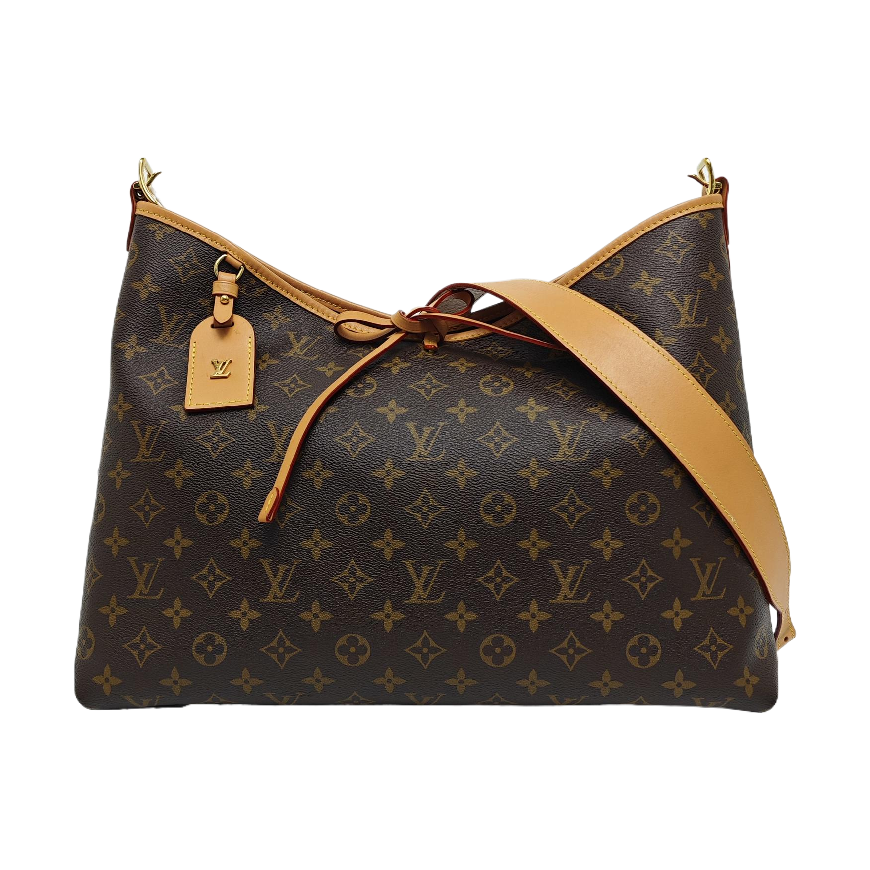 CARRYALL MM Monogram Coated Canvas Brown