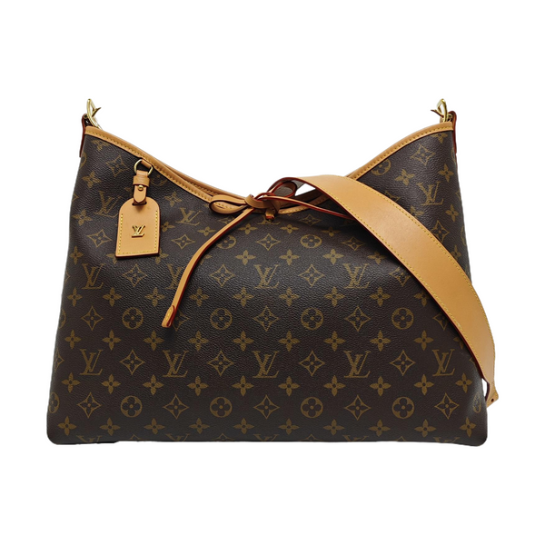 CARRYALL MM Monogram Coated Canvas Brown