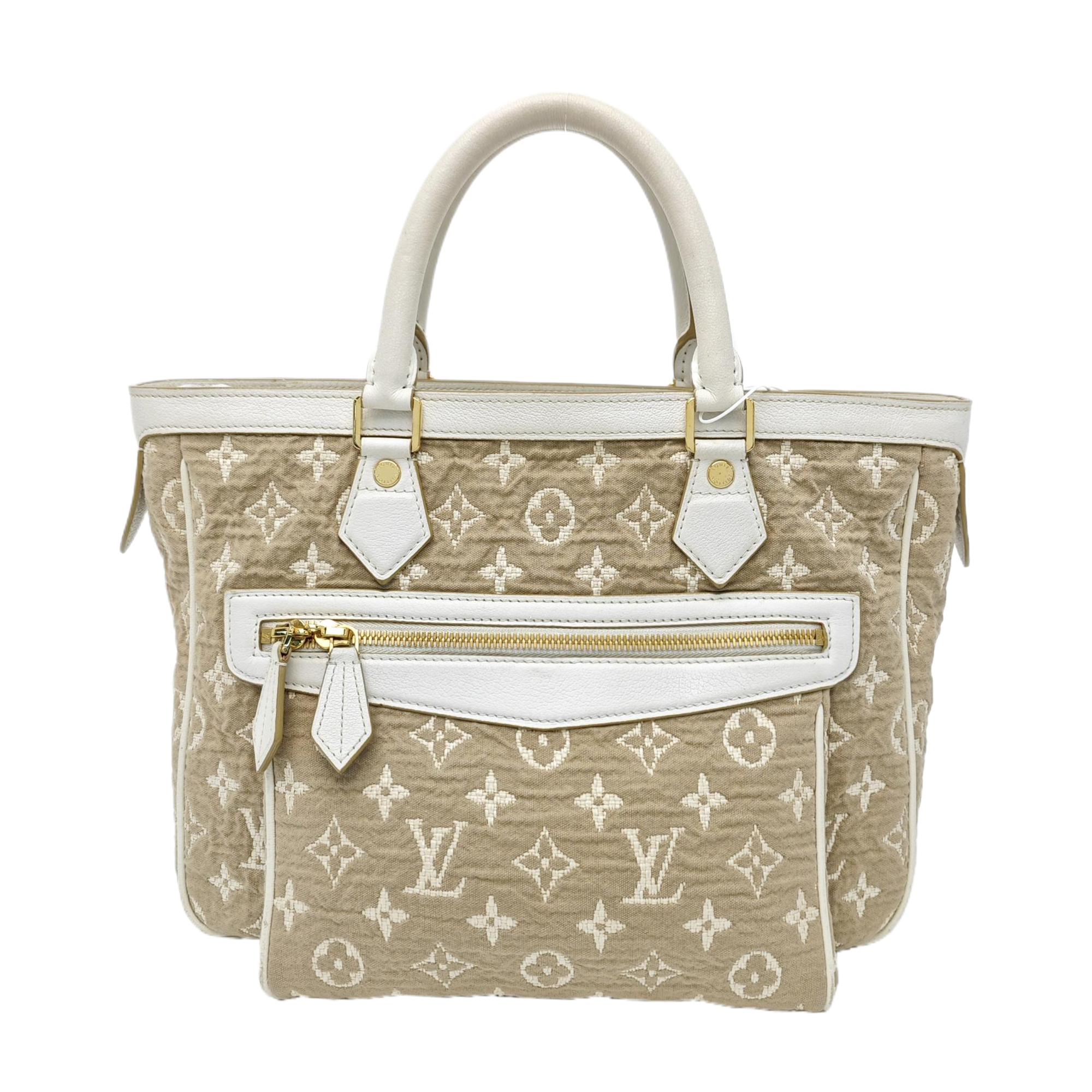 SABBIA BESACE Monogram Canvas Brown