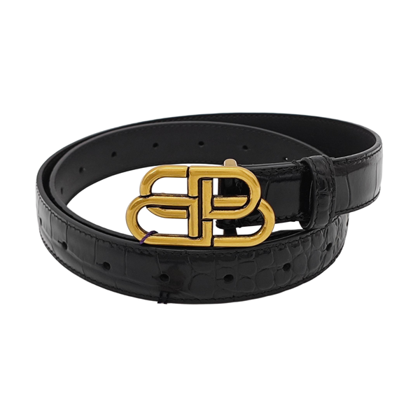 Leather Belt Black