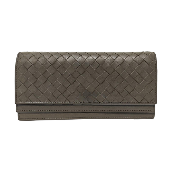 Lambskin Wallet Gray