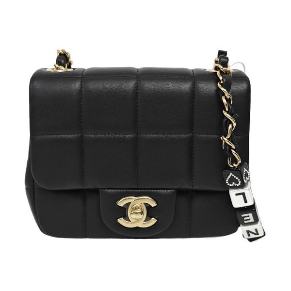CLASSIC FLAP Mini Quilted Lambskin Black