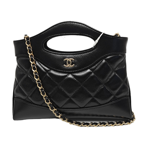 CHANEL 31 Quilted Lambskin Black
