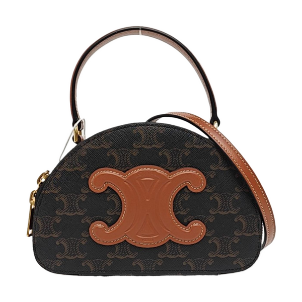 TRIOMPHE Mini Coated Canvas Brown