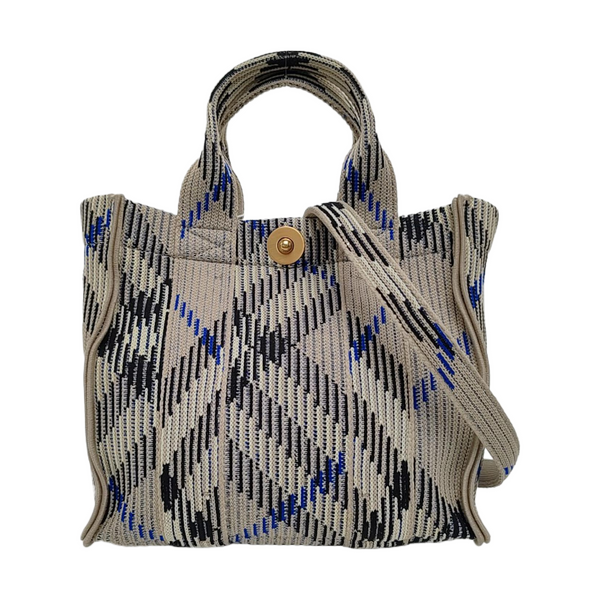 Fabric Tote Bag Mini Gray
