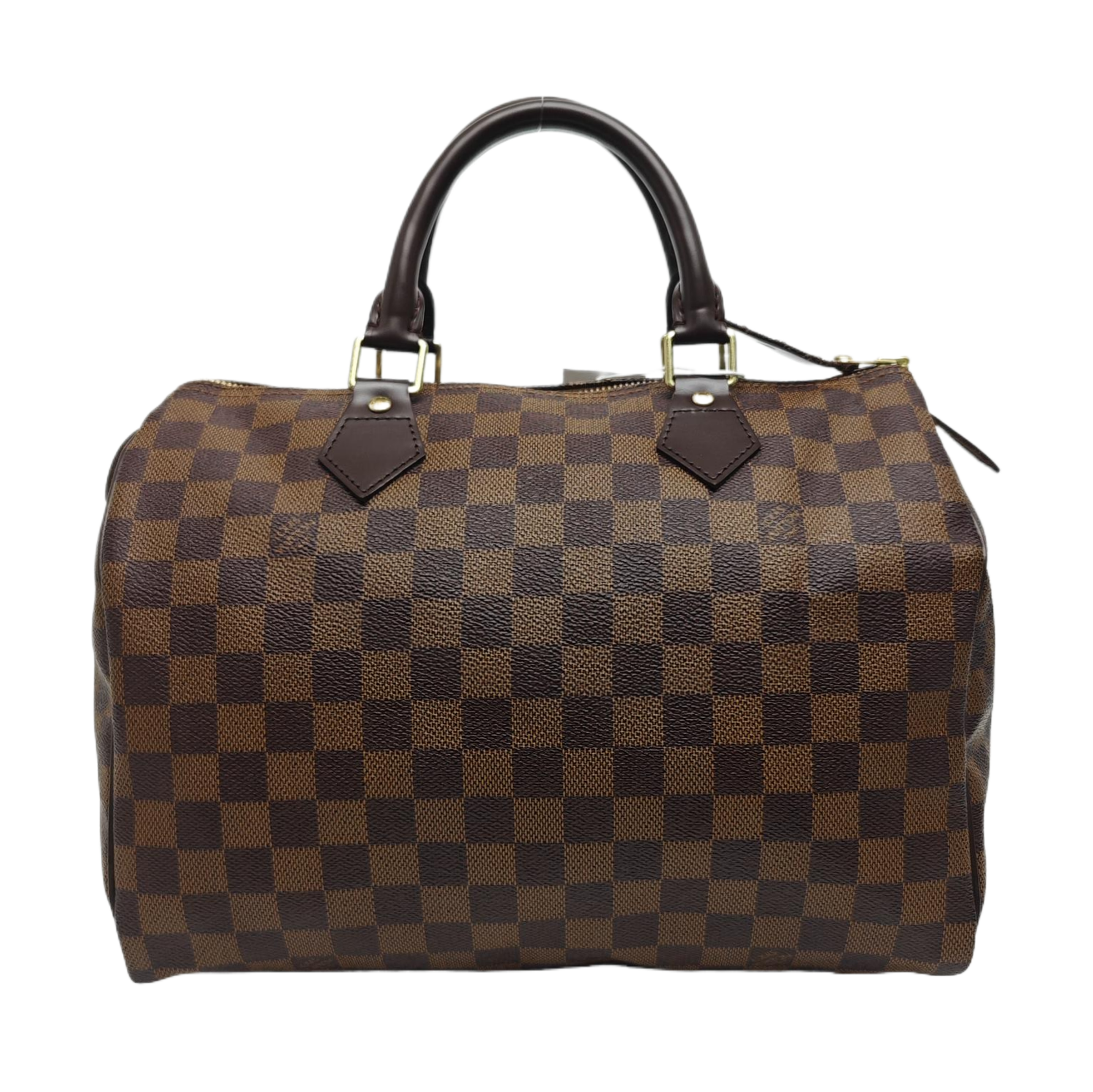 SPEEDY 30 Damier Ebene Coated Canvas Brown