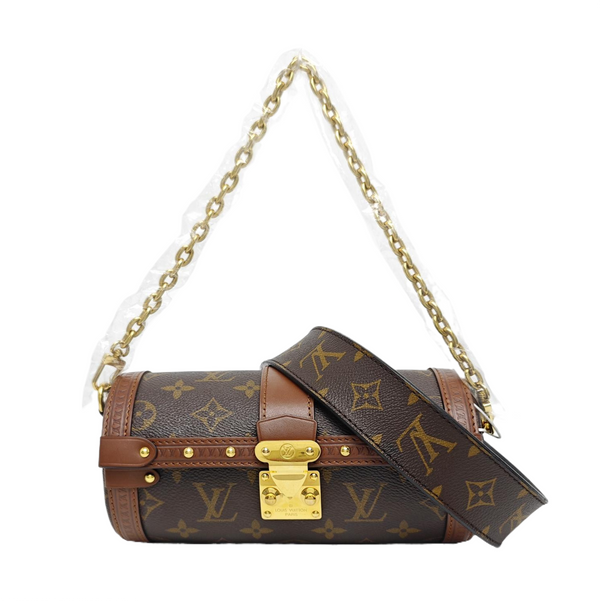PAPILLON 19 Monogram Coated Canvas Brown