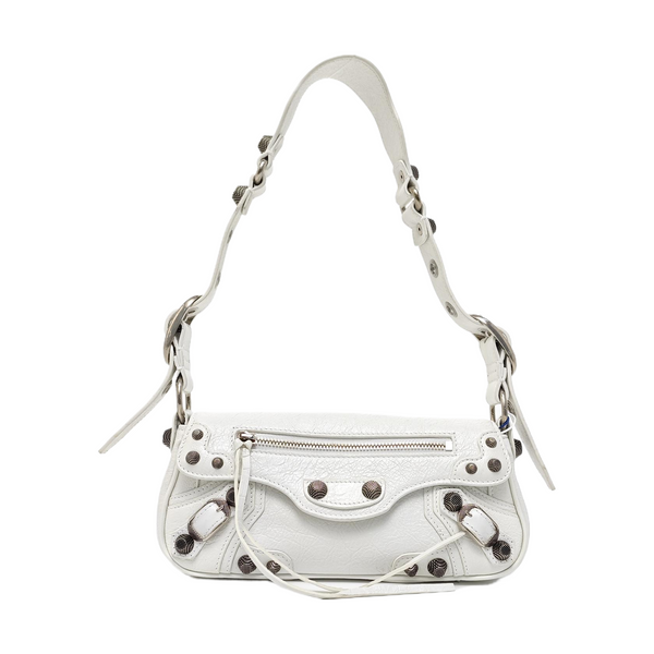Le Cagole Mini Lambskin White