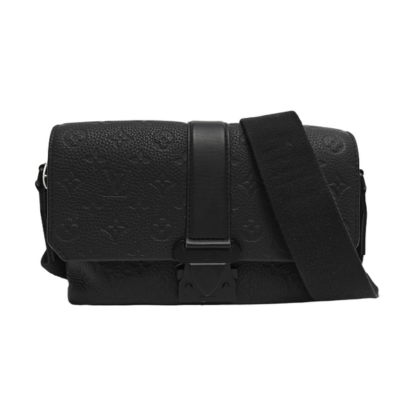 S-CAPE Monogram Calfskin Black